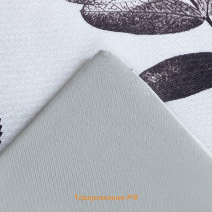 Постельное бельё "" дуэт Natural print 143х215 см - 2 шт, 220х240 см, 50х70 см -2 шт, мако-сатин