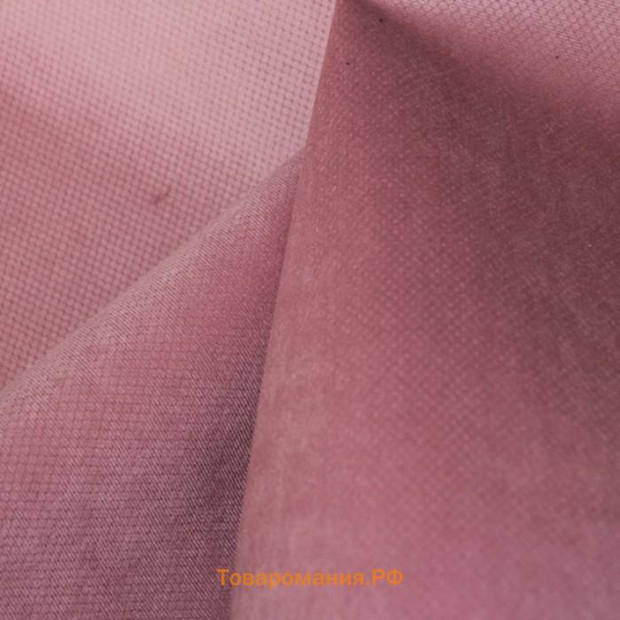Кресло-мешок «Груша» Позитив Liberty, размер L, диаметр 80 см, высота 100 см, велюр, цвет розовый