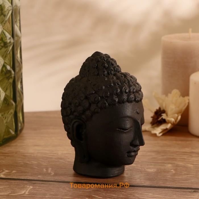 Сувенир "Голова Будды" камень 12,5 см