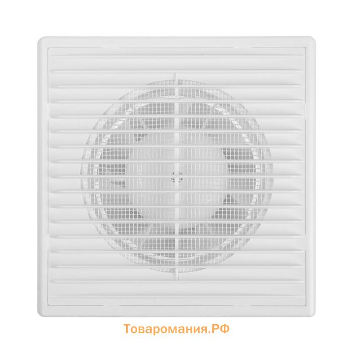 Вентилятор вытяжной AURAMAX В 4S, 150x110 мм, d=100 мм, 220 В, 14 Вт, 35 дБ