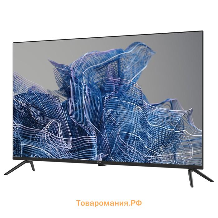 Телевизор Kivi 43U740NB, 43", 3840x2160, DVB-T2/C, HDMI 4, USB 3, Smart TV, чёрный