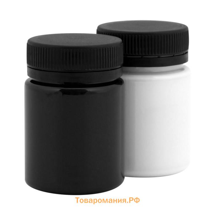 Краска по ткани, набор 2 цвета х 50 мл, ЗХК Decola Ultra black/Extra white, БЕЛЫЙ/ЧЕРНЫЙ, акриловая на водной основе, (41412032)