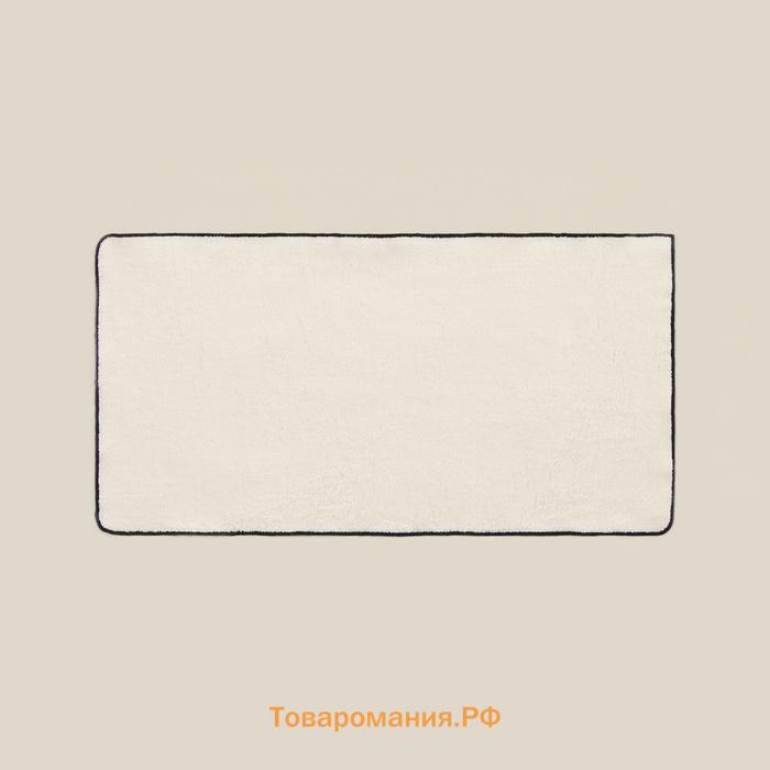 Полотенце махровое SL HOME: Black Frame "Айвори" 50х90 см, 100% хлопок, 470 г/м2