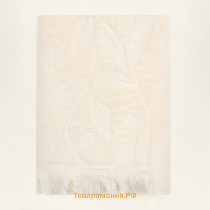 Полотенце махровое SL HOME: Boho "Айвори" 30х60 см, 100% хлопок, 520 г/м2