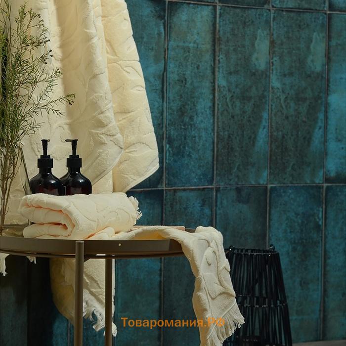 Полотенце махровое SL HOME: Boho "Айвори" 30х60 см, 100% хлопок, 520 г/м2