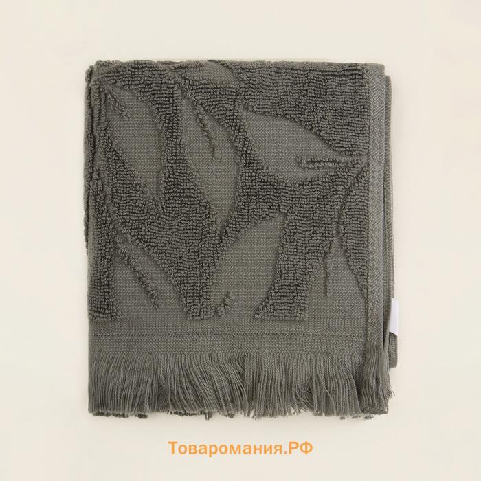 Полотенце махровое SL HOME: Boho "Олива" 90х150 см, 100% хлопок, 520 г/м2