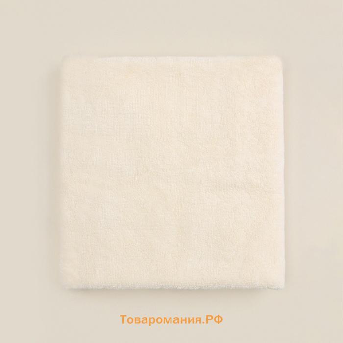 Коврик махровый SL HOME: Basic "Айвори" 50х70 см, 100% хлопок, 730 г/м2