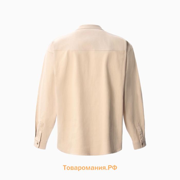 Рубашка мужская MIST oversize размер 56, молочный