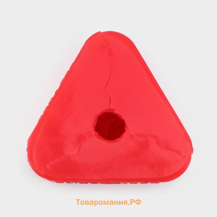 Силиконовый молд «Тройник розочки», 5.7×5.7×4.5 см