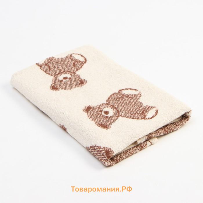 Полотенце махровое  Teddy bear, 50х90 см, 100% хлопок, 420 г/м2