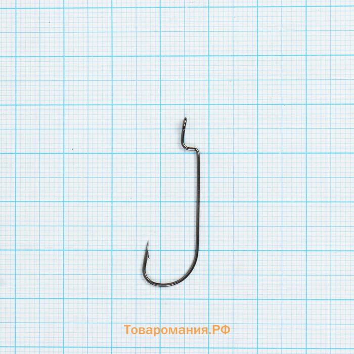 Крючки Volzhanka Worm Offset Hook № 5, 10 шт