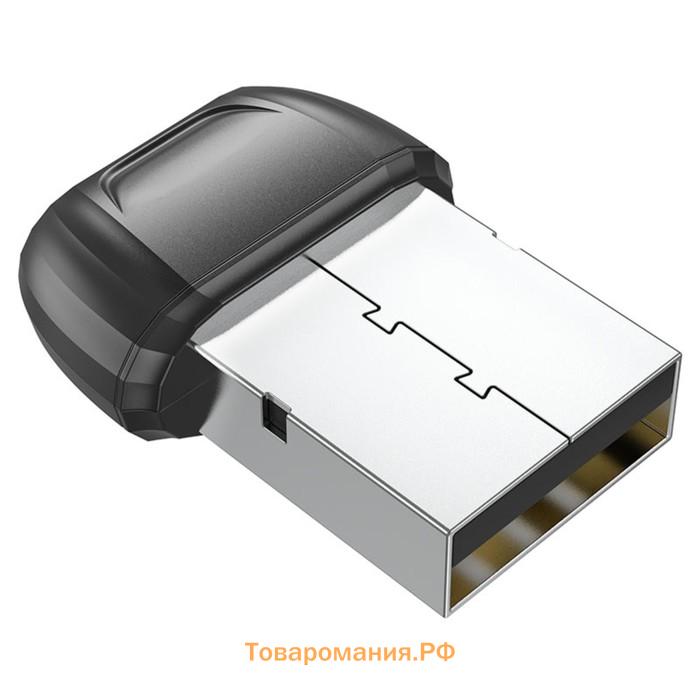 Адаптер Hoco UA18, USB - BT, Bluetooth: двойной режим 5.0, чёрный