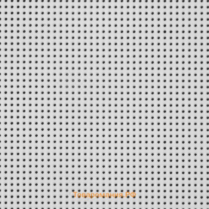 Канва для вышивания №14, пластиковая, 21 × 28 см, цвет белый