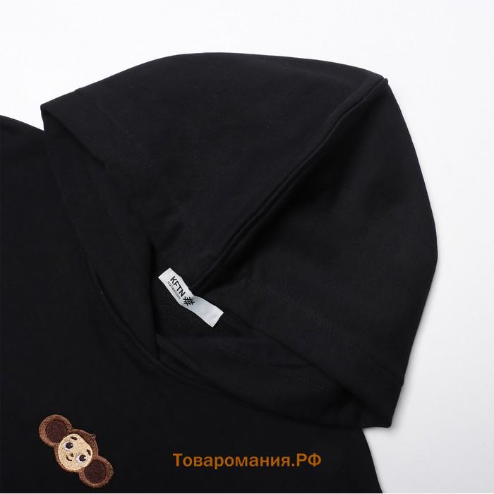 Толстовка KAFTAN Чебурашка размер 52-54, черный