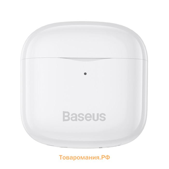 Наушники беспроводные Baseus Bowie E3, BT5.0, 35/400 мАч, белый