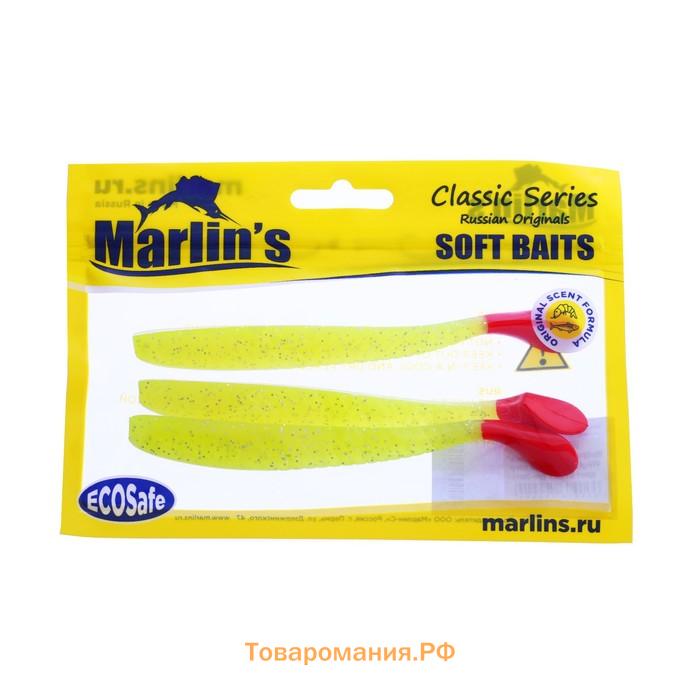 Виброхвост Marlin's Wagtail, 12.5 см, 10 г, цвет 029RT, в упаковке 3 шт.