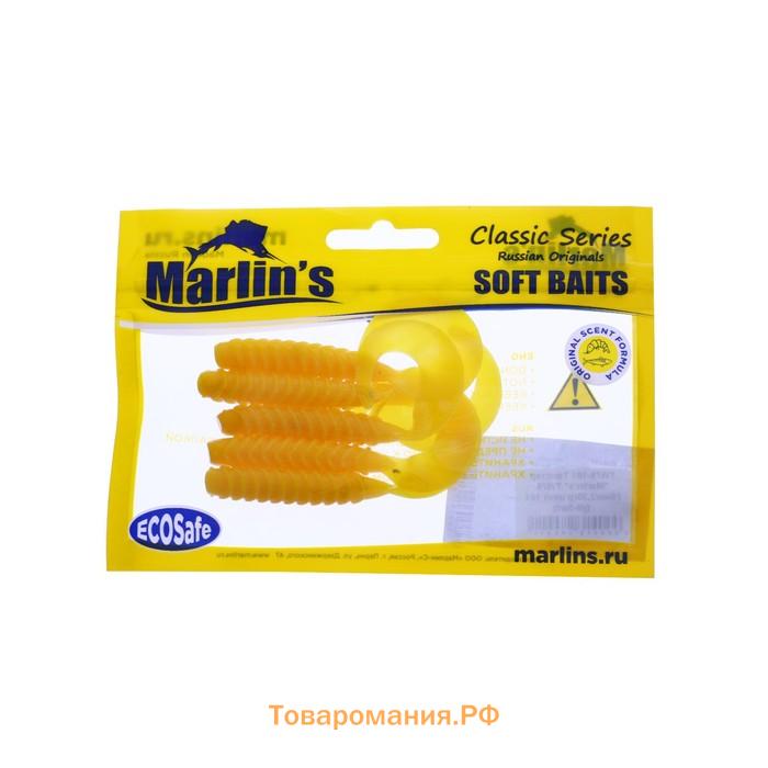 Твистер Marlin's TW76, 7.6 см, 2.30 г, цвет 101, в упаковке 5 шт.