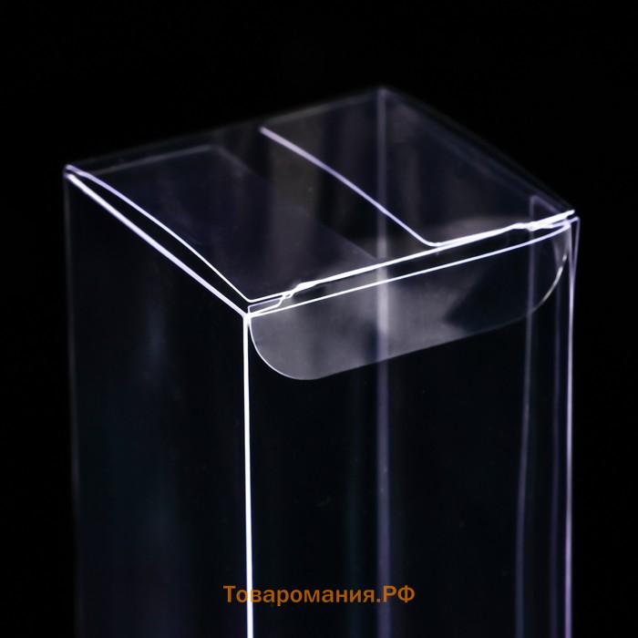 Складная коробка из PVC 5 x 5 x 15 см