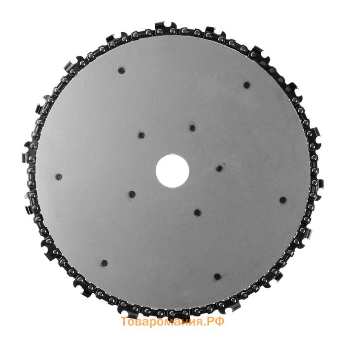 Нож для триммера цепной ТУНДРА, 235 х 25.4 мм, 36 зубьев