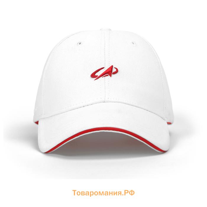 Кепка РОСКОСМОС х ONLYTOP, р. 56-58, белая