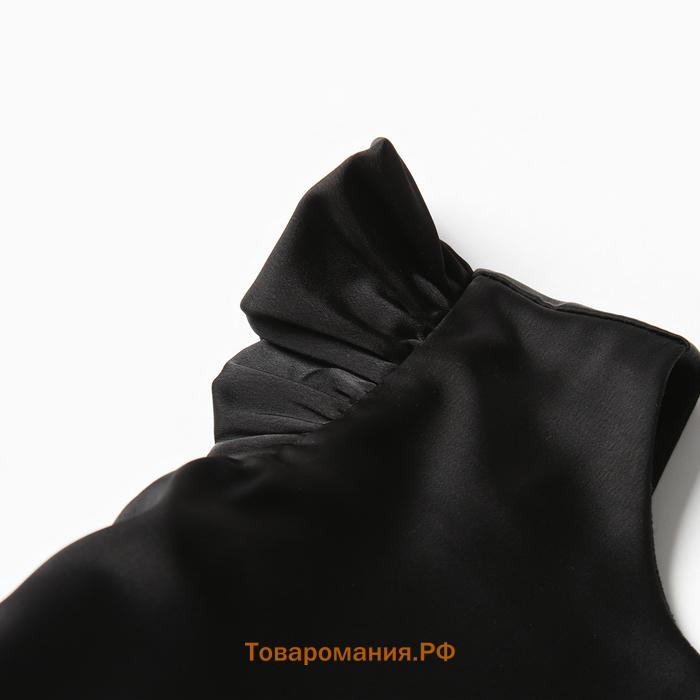 Платье нарядное детское MINAKU: PartyDress, цвет чёрный, рост 98 см