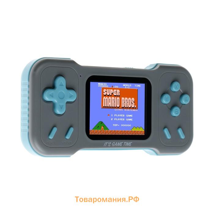 Игровая приставка A15, с геймпадом, AV кабель, 8 бит, 500 игр, серая