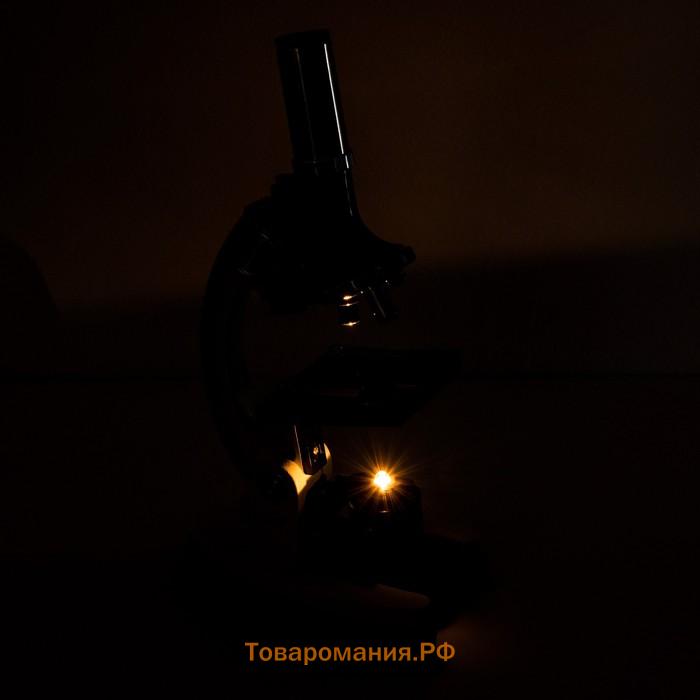Микроскоп "Практика", кратность 1200, 600, 300, в кейсе, с реквизитом