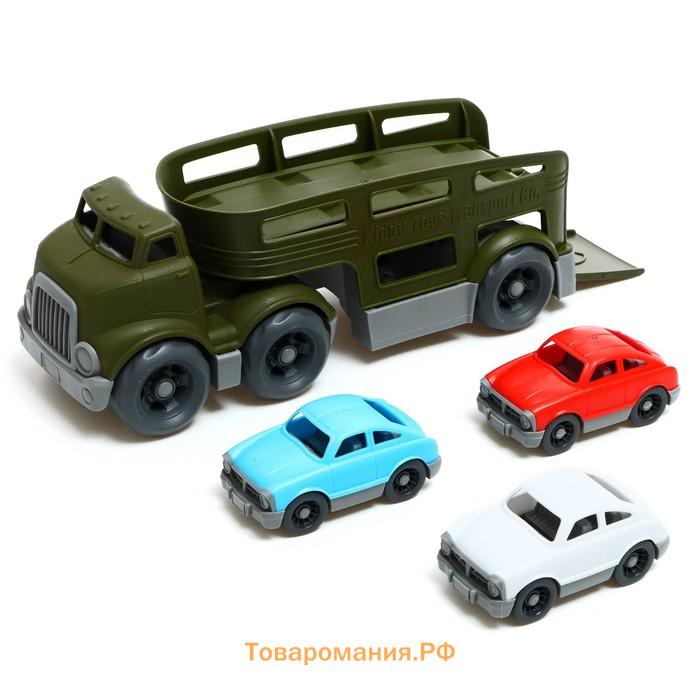 Автовоз Car Hauler №2, цвета МИКС