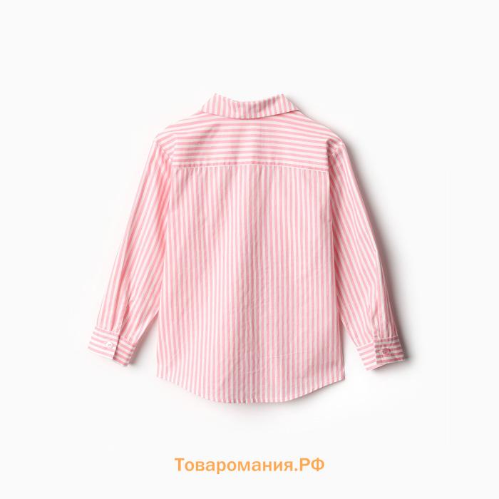 Рубашка для девочки KAFTAN "Полоска" размер 32 (110-116 см)