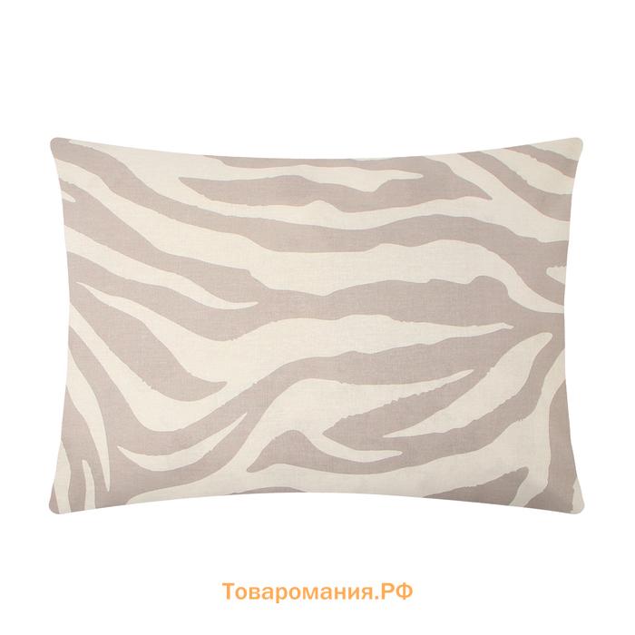 Комплект наволочек  Beige zebra, 50х70 см - 2 шт., бязь