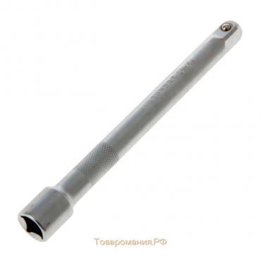 Удлинитель для воротка ТУНДРА, квадрат 3/8", 150 мм, CrV