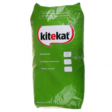 Сухой корм KiteKat "Мясной пир" для кошек, 15 кг