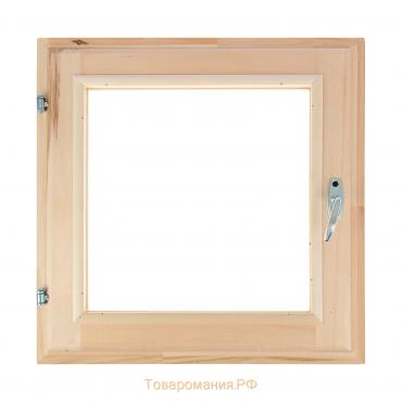 Окно, 50×50см, двойное стекло ЛИПА