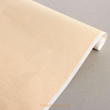 Бумага масштабно-координатная, ширина 640 мм, в рулоне 10 метров, 40 г/м², оранжевая
