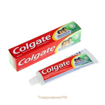 Зубная паста Сolgate «Максимальная защита от кариеса», двойная мята, 100 г