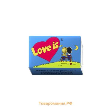 Жевательная резинка Love is «Банан и клубника», 4.2 г