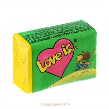 Жевательная резинка Love is "Яблоко и лимон", 4,2 г