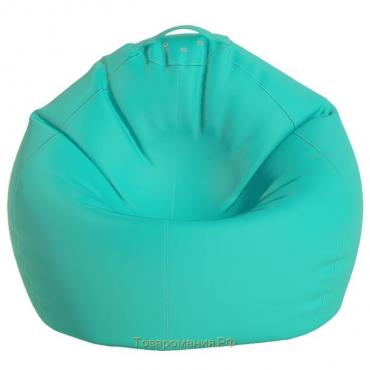 Кресло-мешок «Груша» Позитив, размер M, диаметр 70 см, высота 90 см, оксфорд, цвет бирюзовый