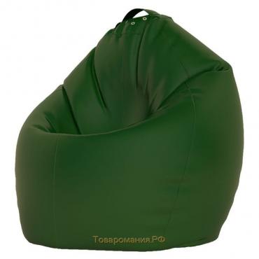 Кресло-мешок «Груша» Позитив, размер L, диаметр 80 см, высота 100 см, оксфорд, цвет зелёный