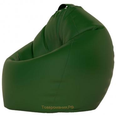 Кресло-мешок «Груша» Позитив, размер XXL, диаметр 105 см, высота 130 см, оксфорд, цвет зелёный