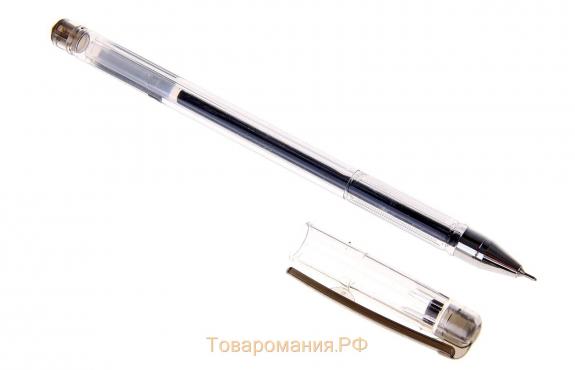 Ручка гелевая ErichKrause G-Point, чернила чёрные, узел 0.38 мм, длина линии письма 500 метров
