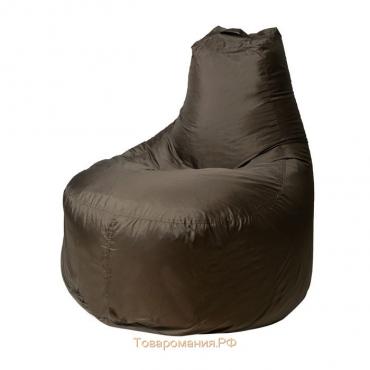 Кресло - мешок «Банан», диаметр 90 см, высота 100 см, цвет коричневый