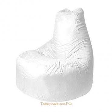 Кресло - мешок «Банан», диаметр 90 см, высота 100 см, цвет белый