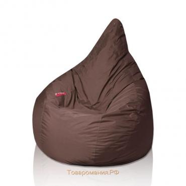 Кресло - мешок «Груша», диаметр 90, высота 140, цвет коричневый