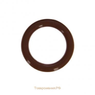Кольцо для карниза, d = 37/48 мм, цвет орех