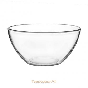 Салатник стеклянный «Гладкий», 850 мл, d=16 см