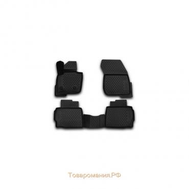 Коврики 3D в салон FORD Mondeo, 01/2015-2016, 4 шт. (полиуретан)