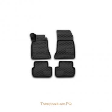 Коврики 3D в салон MERCEDES-BENZ B-Class W246, 2011-2016, 4 шт. (полиуретан)