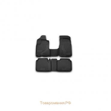 Коврики в салон HONDA CR-V 2002-2006, 4 шт. (полиуретан)