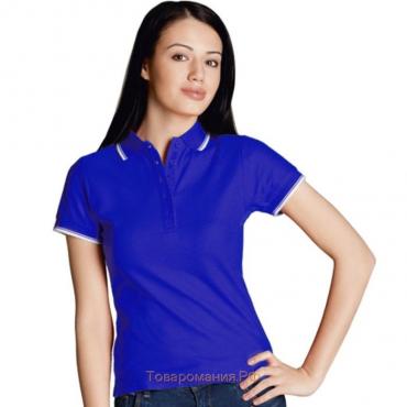 Рубашка женская, размер 46, цвет синий